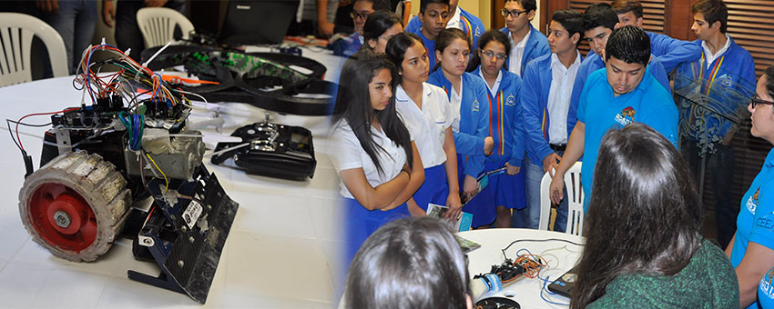 Feria de Cultura Científica Robotkill en la ESPOL