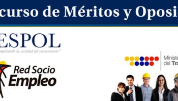 concurso de meritos y oposión ESPOL