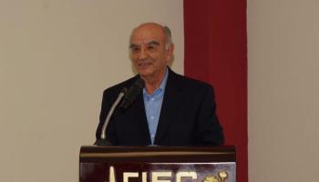 Homenaje al Ing. Víctor Bastidas, ex rector de la ESPOL